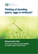 Thinking of donating sperm%2C eggs or embryos brochure