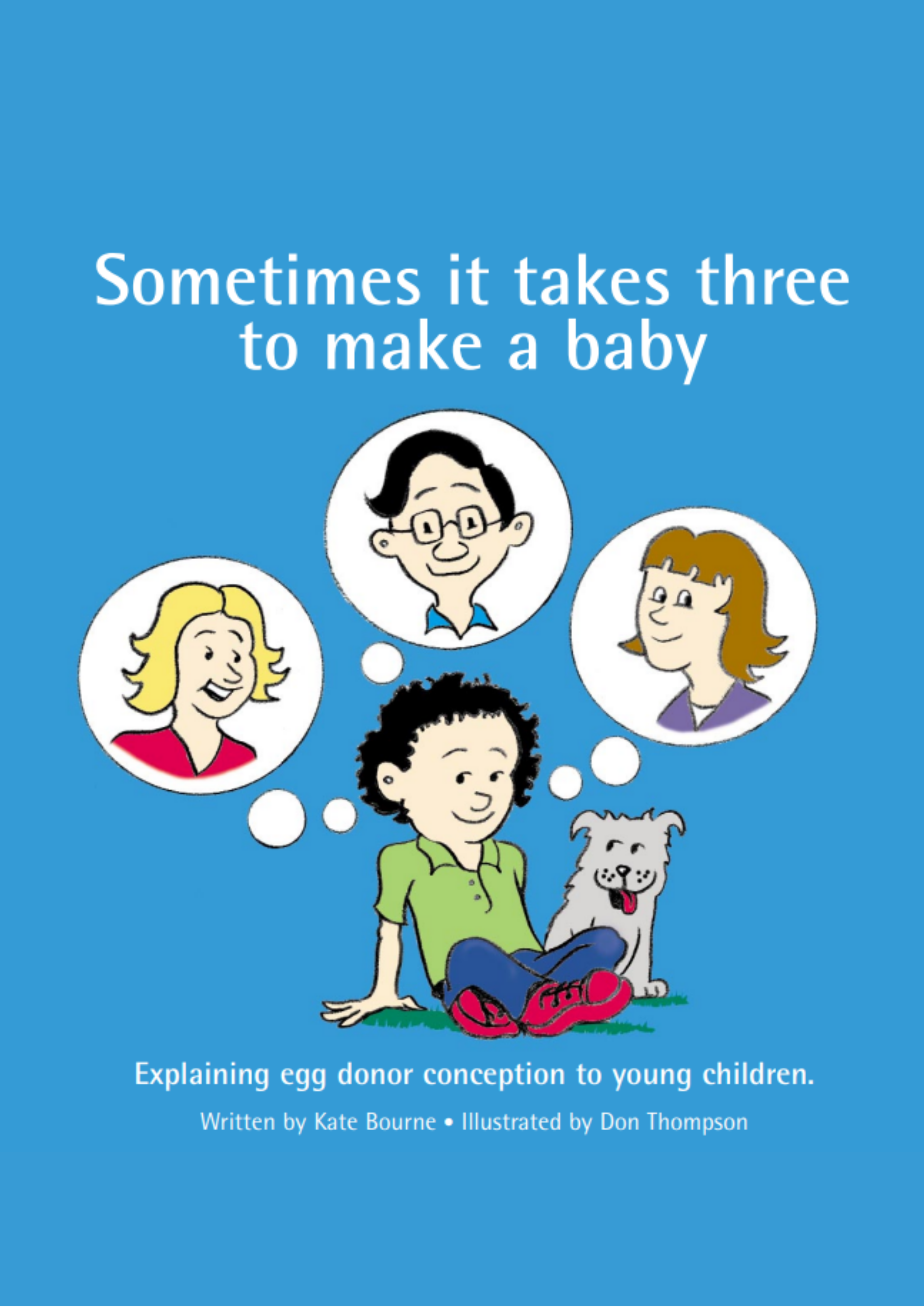 sometimes it takes three to make a baby book