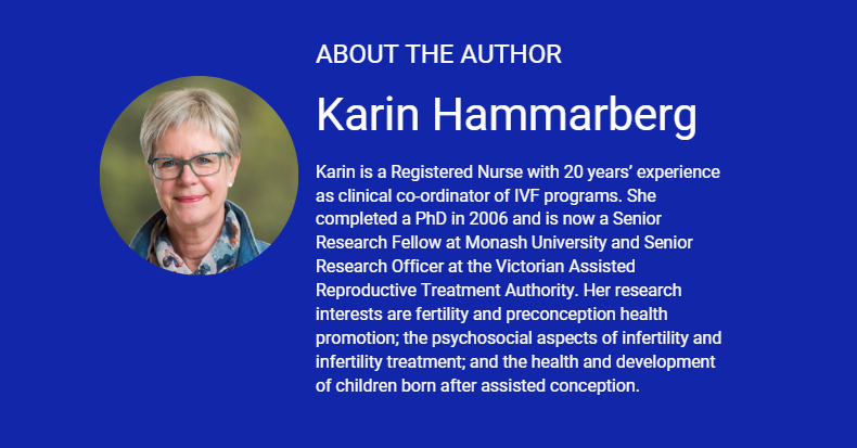 Author bio for Karin Hammarberg