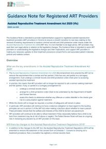 Guidance Note for ART providers on legislative changes_ June 2020