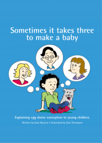 sometimes it takes three to make a baby book