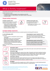 What is fertility treatment preview